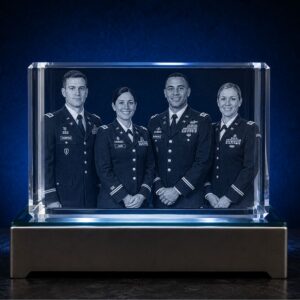 Crystal Rectangle - Mini Mantel