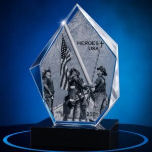 3D Crystal Iceberg